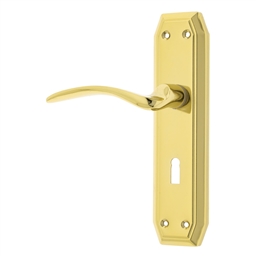 M8L20 - 3 Lever Lockset French 8"